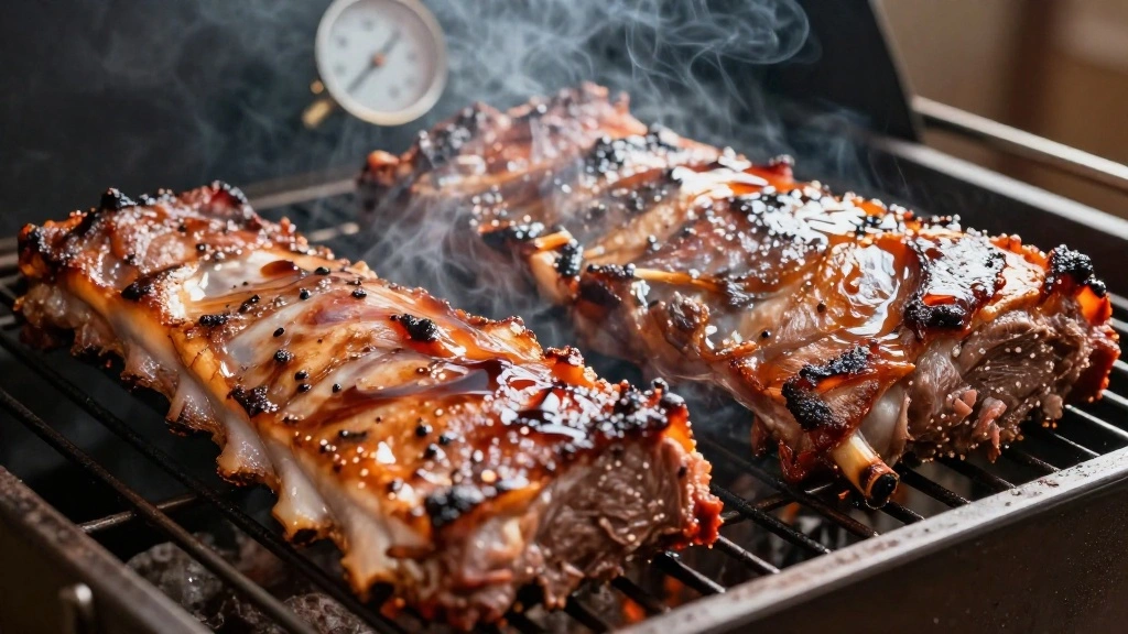 How to Make the Ultimate BBQ Ribs: Tender, Juicy, and Flavorful - Step 4: Smoke the Ribs 1