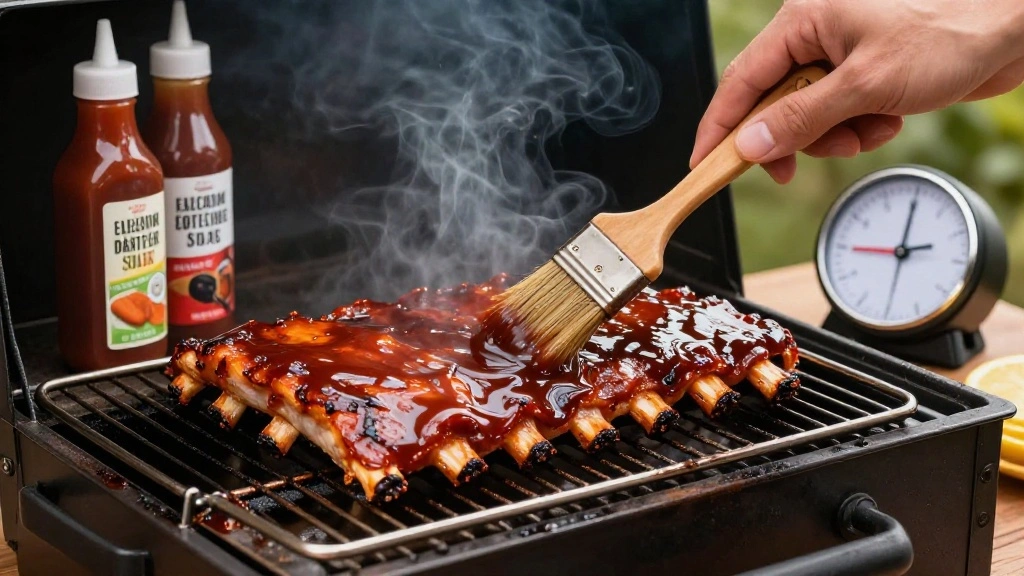 How to Make the Ultimate BBQ Ribs: Tender, Juicy, and Flavorful - Step 6: Glaze the Ribs 1