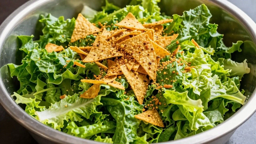 Quick and Easy Vegan Taco Salad: Perfect for Busy Weeknights - Step 3: Assemble the Base 1