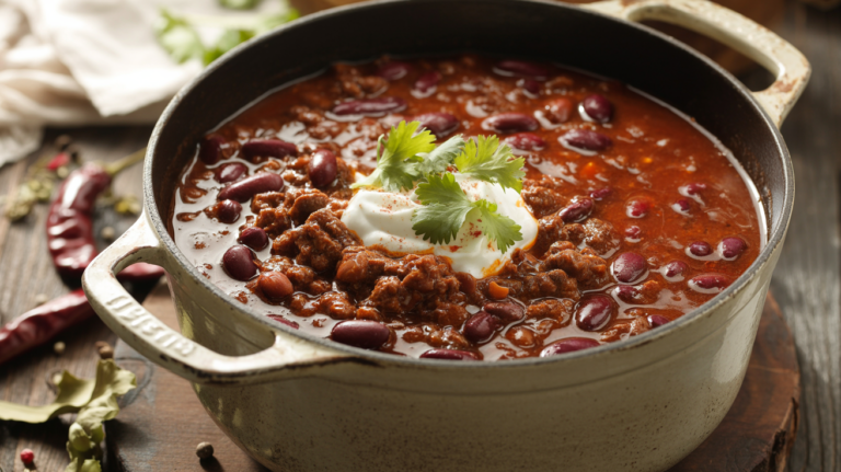 Best Classic Beef Chili Recipe – Hearty & Delicious