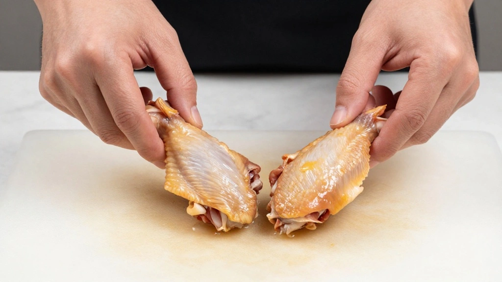 Crispy Air Fryer Chicken Wings: Perfectly Seasoned and Delicious - Step 2: Separate Wings 1