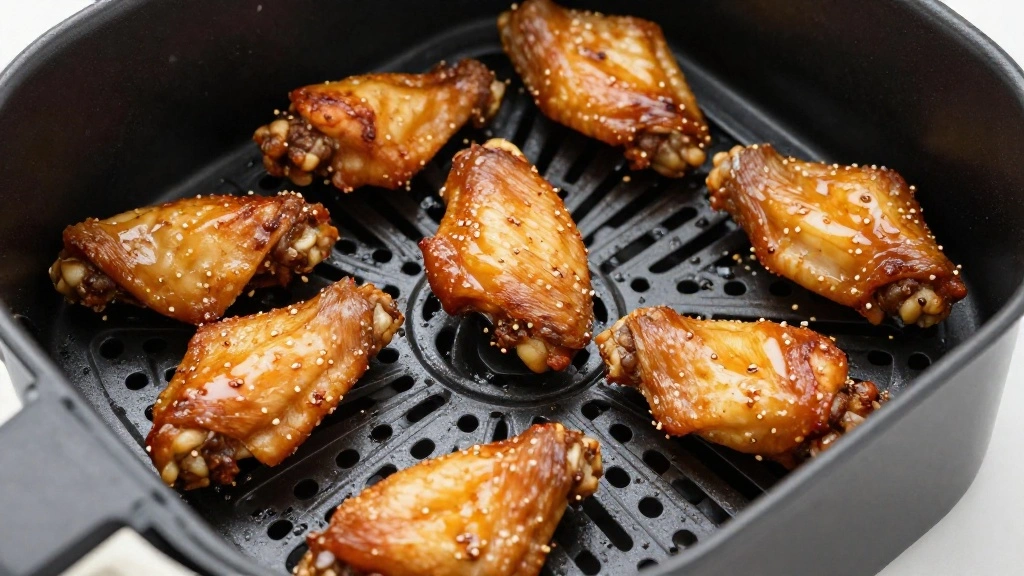 Crispy Air Fryer Chicken Wings: Perfectly Seasoned and Delicious - Step 5: Arrange in Air Fryer 1
