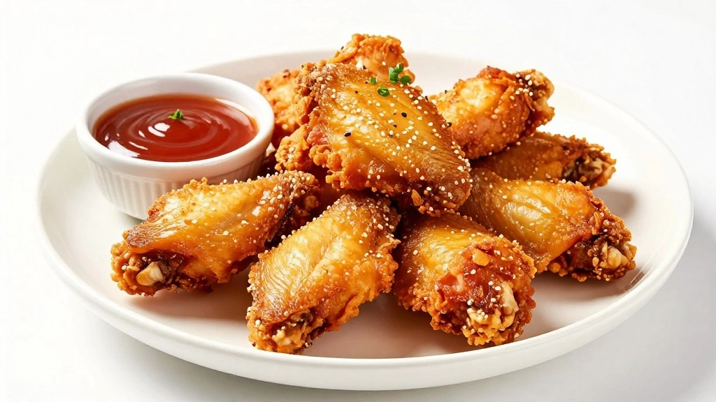 Crispy Air Fryer Chicken Wings: Perfectly Seasoned and Delicious - Step 8: Serve and Enjoy 1