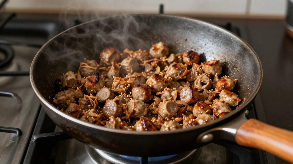 Easy Breakfast Burritos: A Mexican Classic You Can’t Resist - Step 2: Cook the Sausage 1