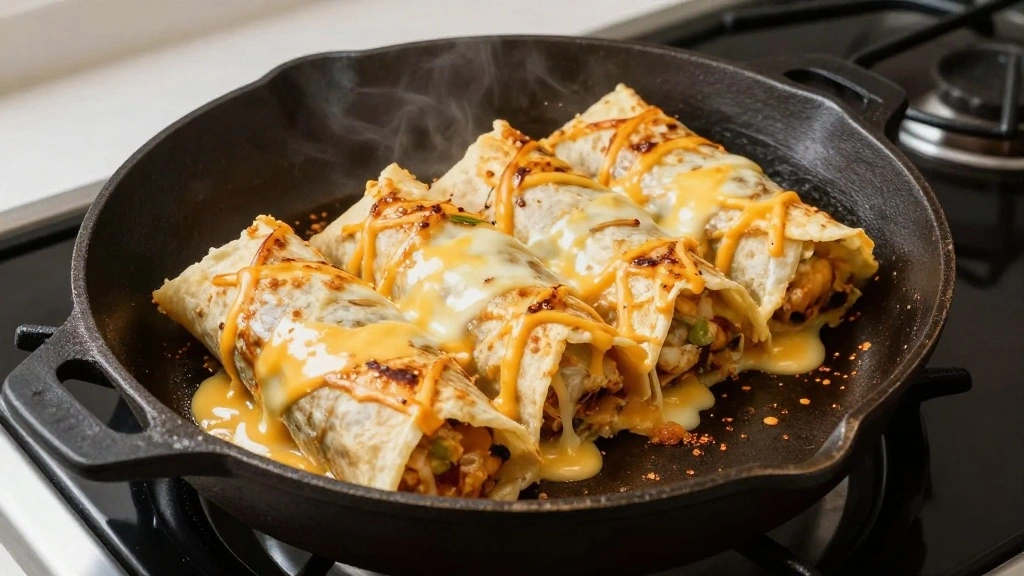 Easy Breakfast Burritos: A Mexican Classic You Can’t Resist - Step 7: Warm the Burritos 1