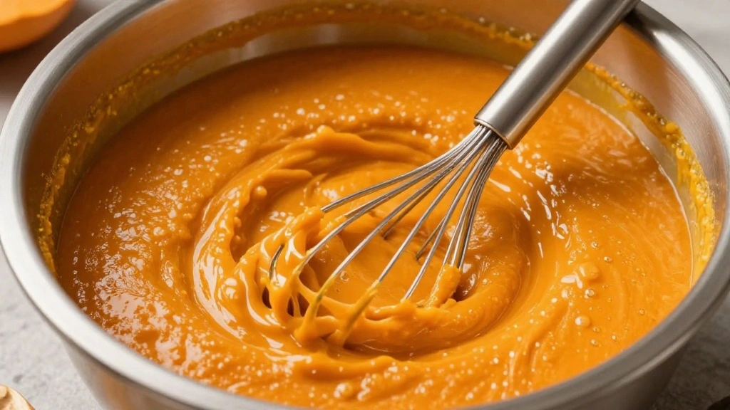 Easy Gluten-Free Pumpkin Muffins: Perfect for Fall Mornings - Step 4: Mix Wet Ingredients 1