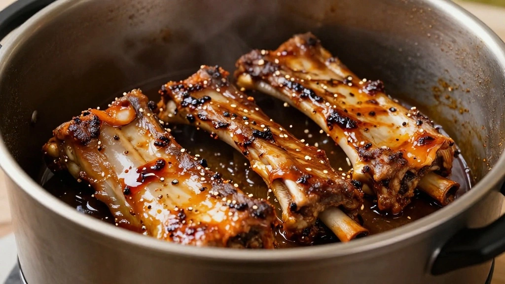 Slow Cooker BBQ Ribs: Fall-Off-The-Bone Goodness - Step 5: Cook the Ribs 1