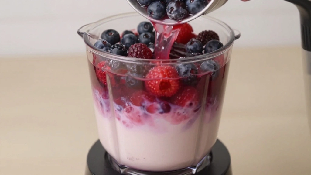 Ultimate Berry Blast Smoothie: A Tasty Way to Boost Your Health - Step 5: Add Frozen Berries 1