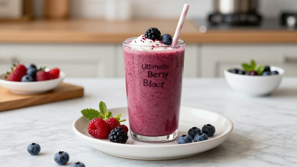 Ultimate Berry Blast Smoothie: A Tasty Way to Boost Your Health