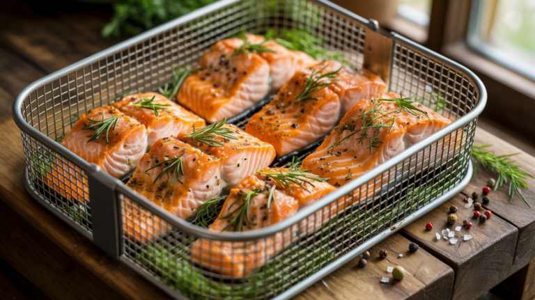 Air Fryer Salmon Recipe – Perfectly Flaky in 12 Minutes