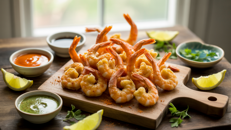 Air Fryer Shrimp Recipe – Crispy & Delicious in 8 Minutes