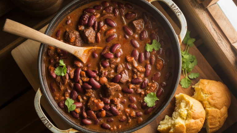 Classic Beef Chili Recipe – Hearty & Flavorful Comfort