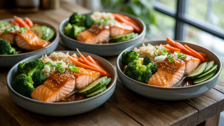 Honey Glazed Salmon Bowl Recipe – Easy 30-Minute Dinner