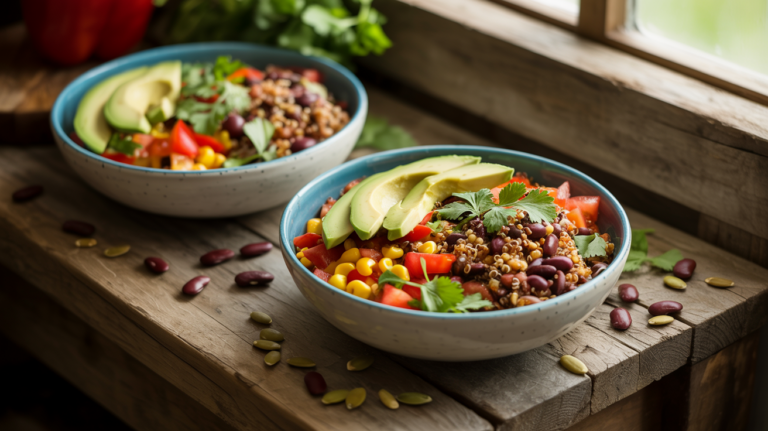 Quinoa Black Bean Bowl Recipe – Easy & Nutritious Meal
