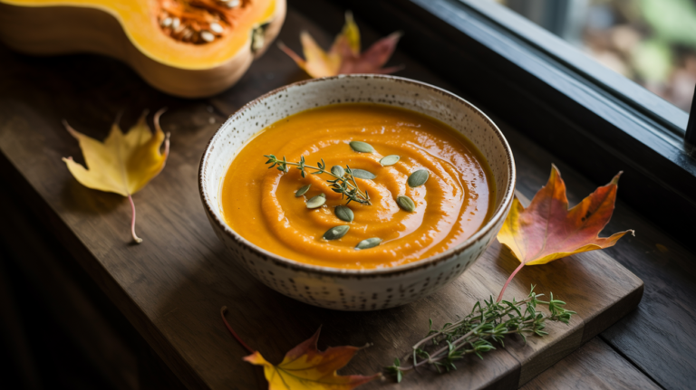 Roasted Butternut Squash Soup Recipe – Creamy & Delicious