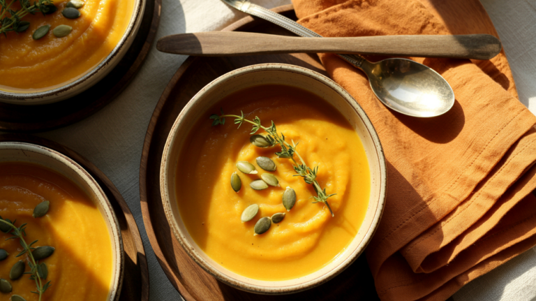 Roasted Butternut Squash Soup Recipe – Creamy & Delicious
