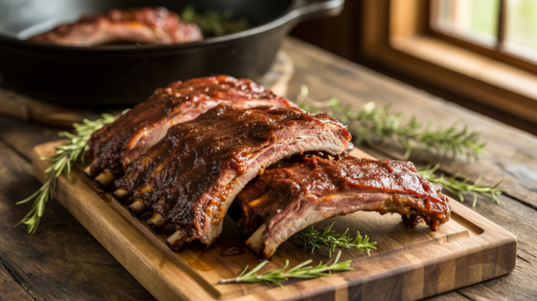Slow Cooker BBQ Ribs – Fall-Off-The-Bone Tender Recipe