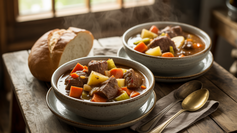 Slow Cooker Beef Stew Recipe – Tender & Flavorful