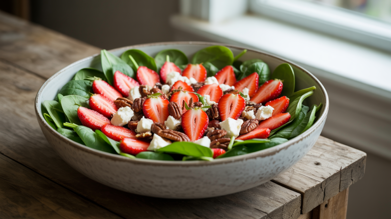 Strawberry Spinach Salad Recipe – Fresh & Easy