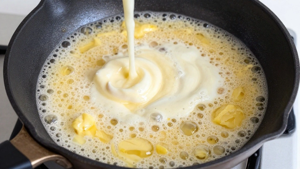 How to Make the Creamiest Chicken Alfredo: A Comfort Food Classic - Step 3: Prepare the Sauce Base 1