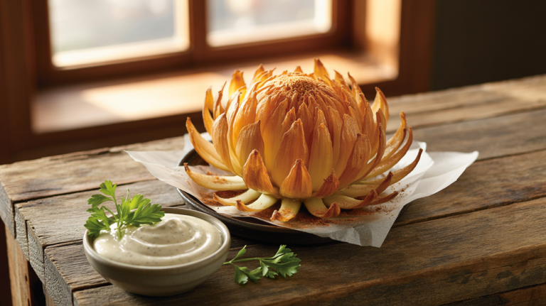 Air Fryer Blooming Onion Recipe – Crispy and Easy