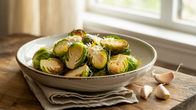 Air Fryer Brussels Sprouts – Crispy & Delicious