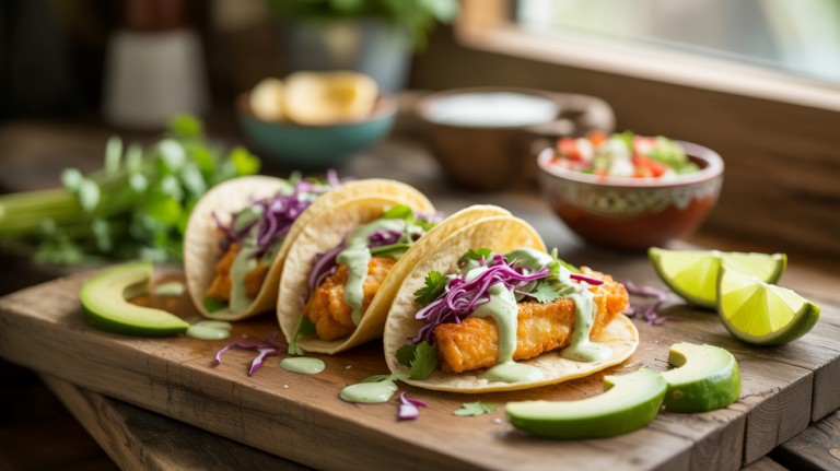 Air Fryer Fish Tacos Recipe – Crispy and Delicious