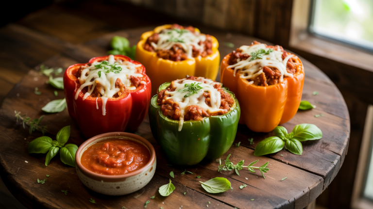 Air Fryer Stuffed Peppers Recipe – Easy & Delicious
