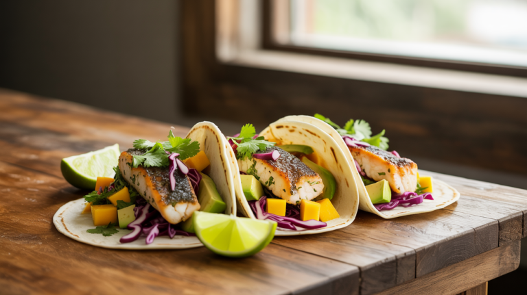 Blackened Tilapia Tacos Recipe – Easy 20 Minute Dinner