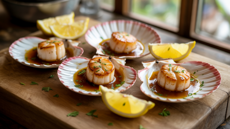 Perfect Brown Butter Scallops Recipe – Restaurant Quality