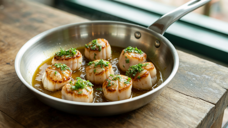 Brown Butter Scallops Recipe – Restaurant Quality in Minutes