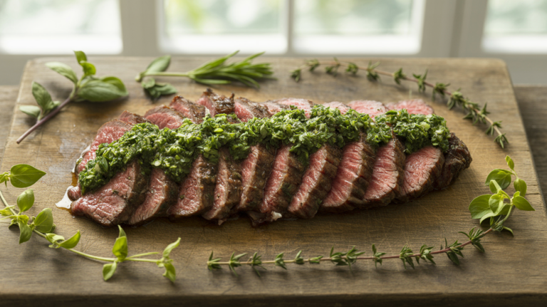 Best Chimichurri Flank Steak Recipe – Easy & Flavorful