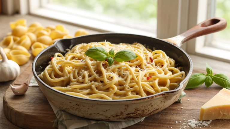 Creamy Tuscan Garlic Pasta – Easy 30-Minute Recipe