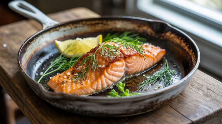 Garlic Butter Salmon Recipe – Crispy & Delicious