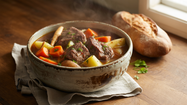Slow Cooker Beef Stew Recipe – Rich and Hearty