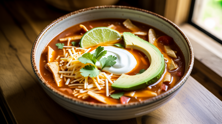 Slow Cooker Chicken Tortilla Soup Recipe