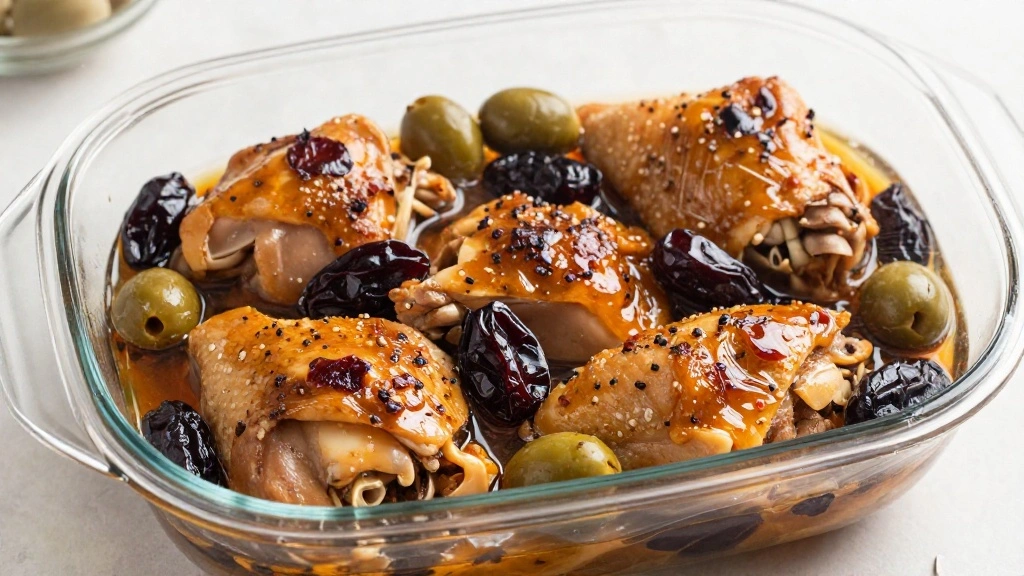 How to Create the Perfect Chicken Marbella: A Flavor Explosion - Step 2: Marinate the Chicken 1