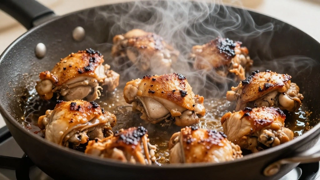 How to Create the Perfect Chicken Marbella: A Flavor Explosion - Step 4: Brown the Chicken 1