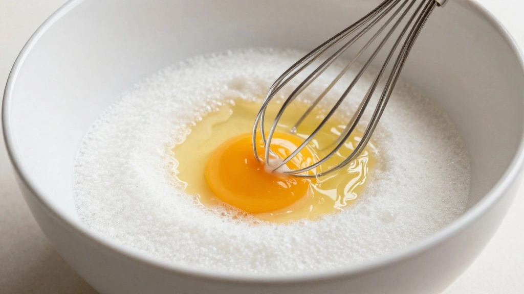 How to Make the Best Classic Eggnog: A Festive Holiday Treat - Step 4: Temper the Egg Mixture 1