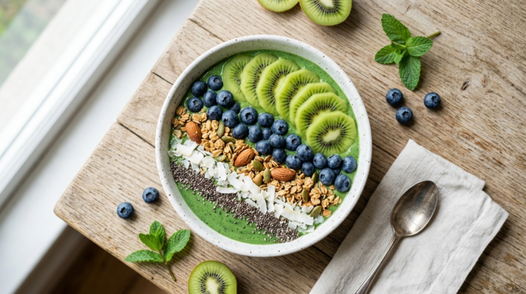 Green Smoothie Bowl Recipe: Fresh, Easy and Nourishing