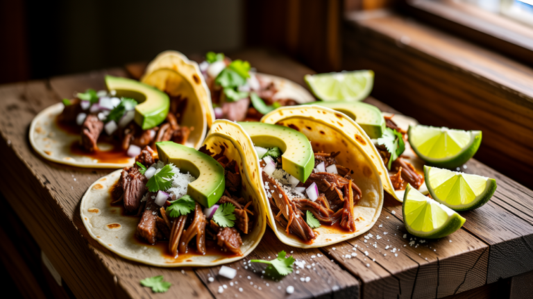 Slow Cooker Beef Tacos Recipe – Easy & Delicious