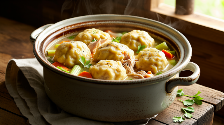 Slow Cooker Chicken and Dumplings Recipe