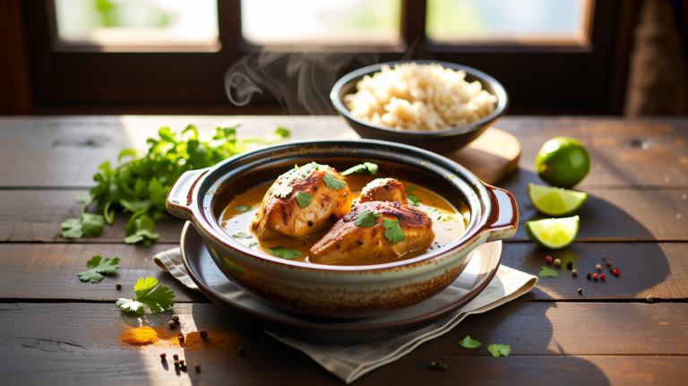 Slow Cooker Coconut Curry Chicken Recipe