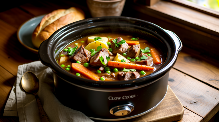 Slow Cooker Lamb Stew Recipe – Hearty and Tender