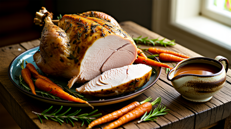 Slow Cooker Turkey Breast Recipe – Juicy and Easy