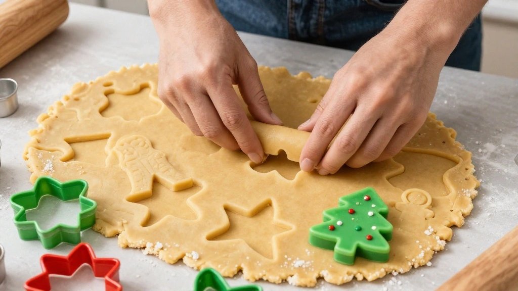 Christmas Sugar Cookies: The Ultimate Recipe for Holiday Cheer - Step 7: Roll and Cut the Dough 1