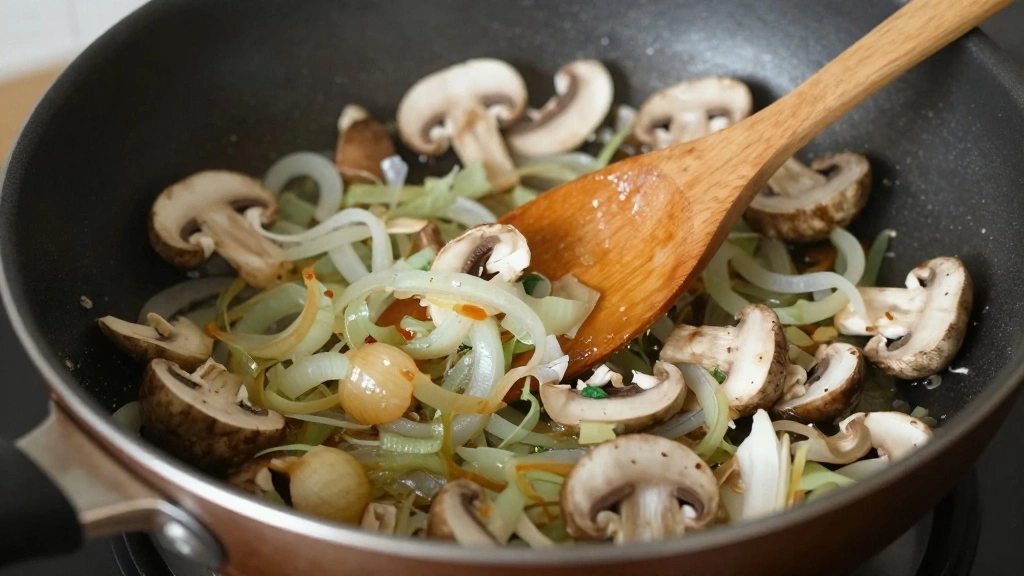 Classic Beef Stroganoff: A Comforting Family Favorite - Step 3: Sauté Vegetables 1