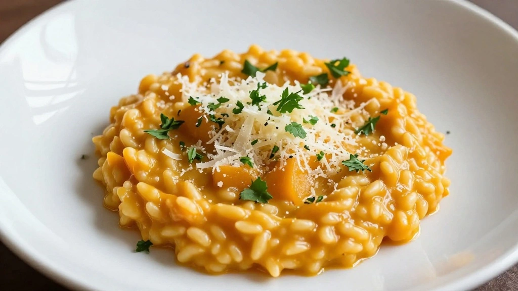 Cozy Up with Creamy Pumpkin Risotto for Fall Nights - Step 10: Serve the Risotto 1