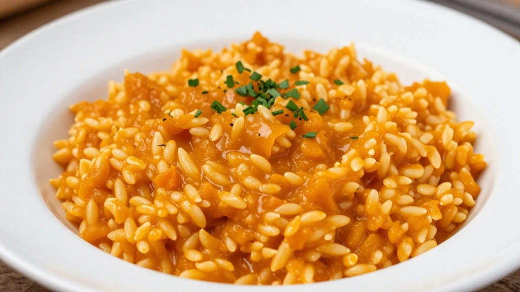 Cozy Up with Creamy Pumpkin Risotto for Fall Nights - Step 7: Incorporate Pumpkin Puree 1
