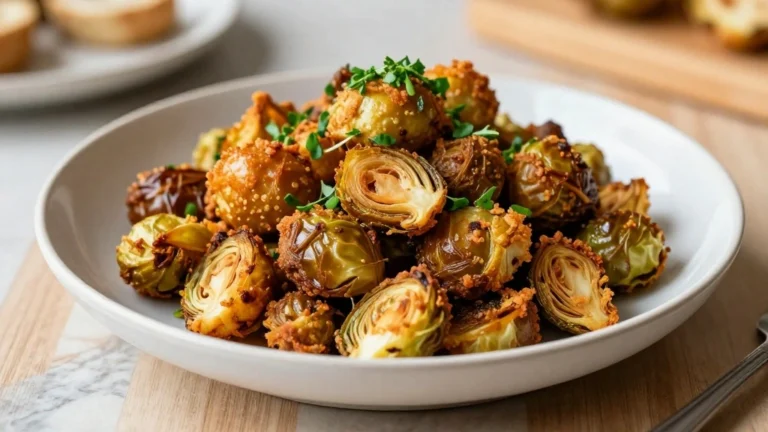 Crispy Air Fryer Brussels Sprouts: Healthy & Addictive Side Dish